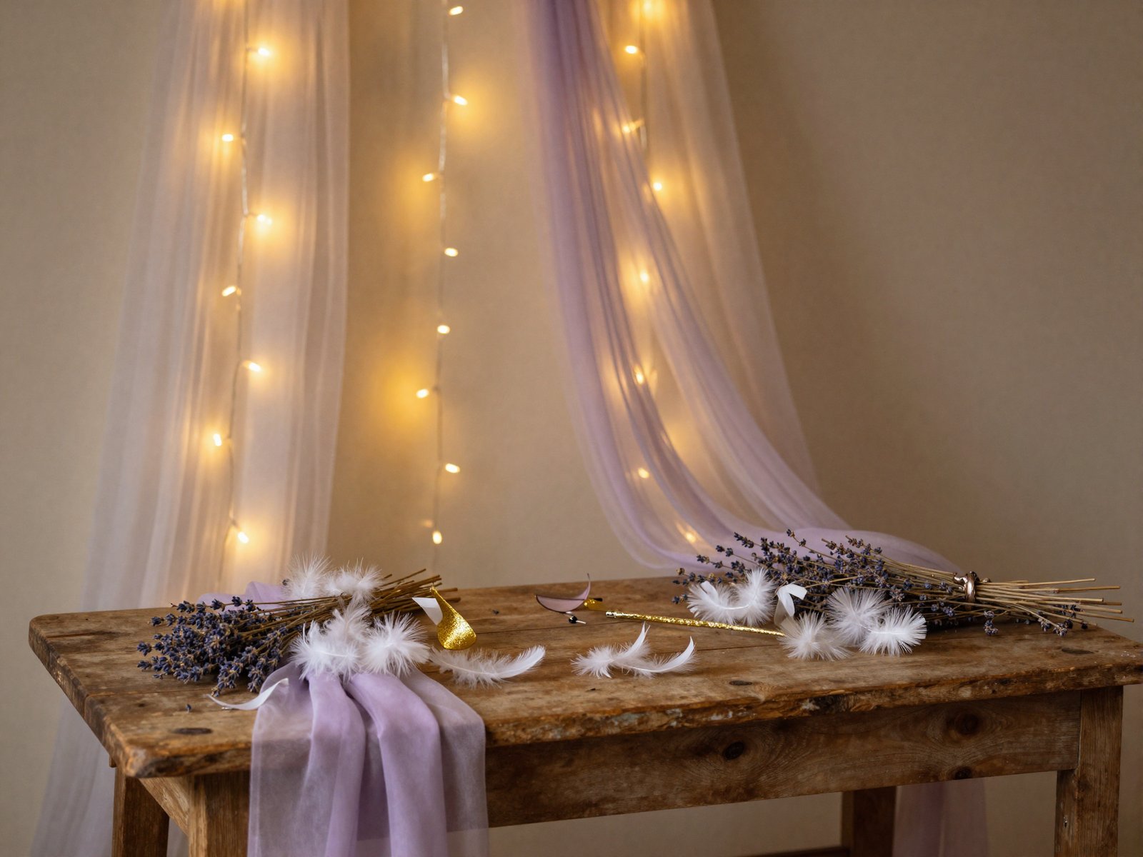 Tema fadas para chá de bebê: decoração mágica, paleta lilás e ideias